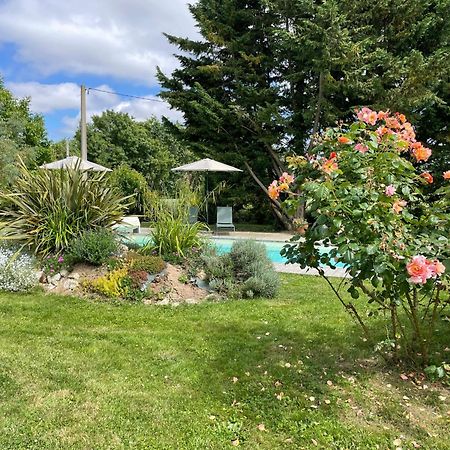Chambres d hôtes avec Piscine et Spa La Folière Saumur Villebernier Exterior foto