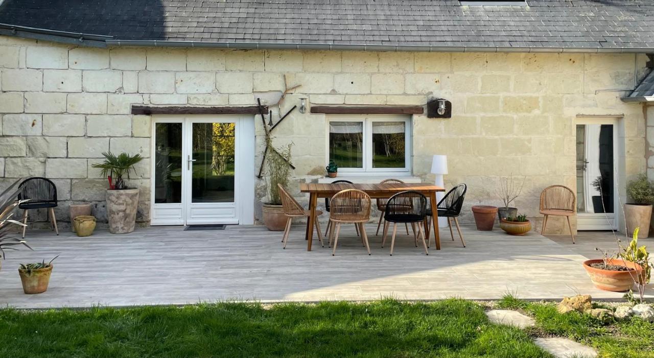 Chambres d hôtes avec Piscine et Spa La Folière Saumur Villebernier Exterior foto